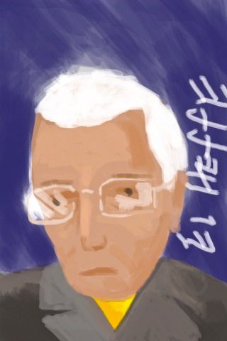 iPhone illustration "El Heffe"