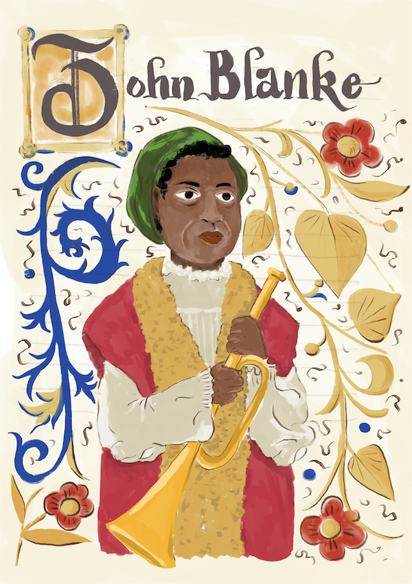 Portrait of John Blanke